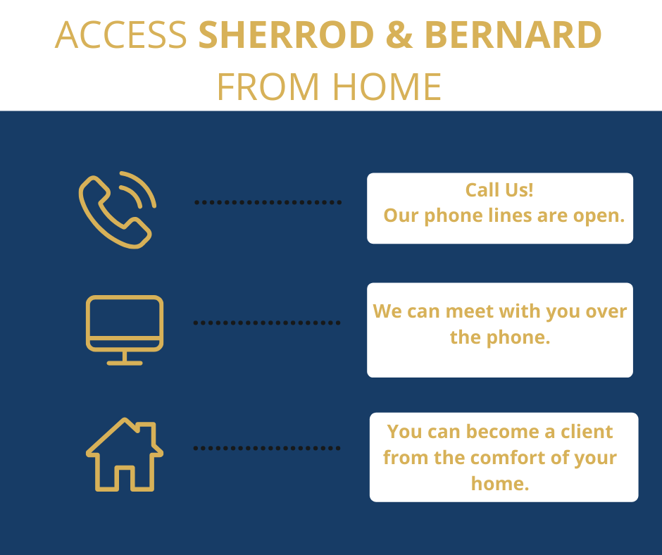 Image showing how to hire Sherrod & Bernard during COVID lockdown