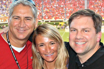 Sherrod Bernard at Georgia Bulldogs game